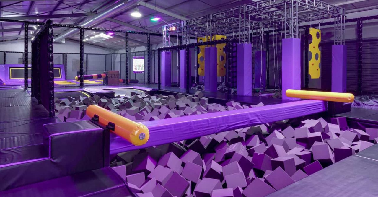 Rampe gladiateur Oxypark Gisors Activités Trampoline Park